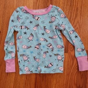 Free 2 Dream Pajama Top 100% cotton size 6